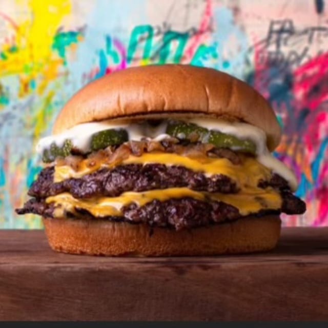 Smash double Cheeseburger.