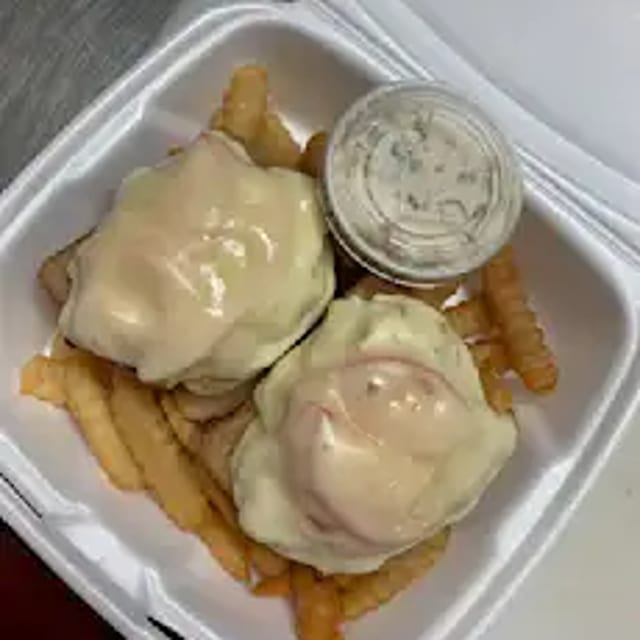 Chicken Salad Melt Platter.