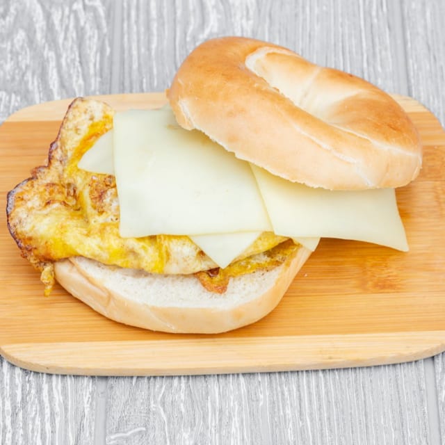 Egg and Cheese Sandwich.